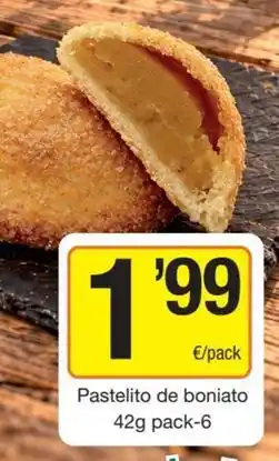 Economy Cash Pastelito de boniato oferta