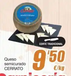 Economy Cash Cerrato - queso semicurado oferta