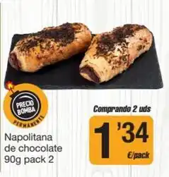 Economy Cash Napolitana de chocolate oferta