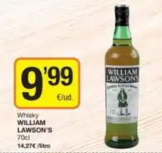 Economy Cash William lawson - whisky oferta