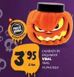 Economy Cash Vidal - calabaza de halloween oferta