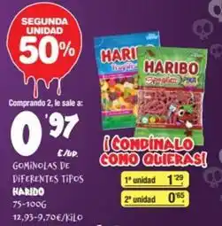 Economy Cash Haribo - gominolas de diferentes tipos oferta
