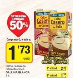 Economy Cash Gallina blanca - caldo casero de diferentes tipos oferta