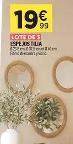Centrakor Espejos tila oferta