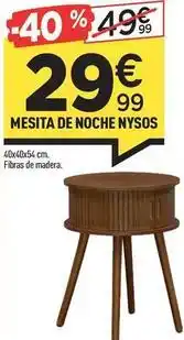 Centrakor Mesita de noche nysos oferta