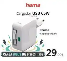 Ecomputer Hama - cargador usb oferta