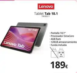 Ecomputer Lenovo - tablet tab 10.1 oferta