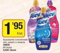Economy Cash Asevi - suavizante concentrado zen, pasion o dreams oferta