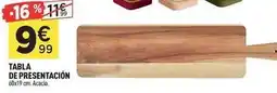 Centrakor Tabla de presentacion oferta