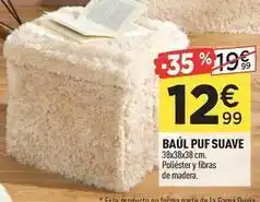 Centrakor Baul puf suave oferta