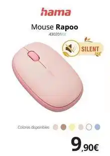Ecomputer Hama - mouse rapoo oferta