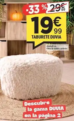 Centrakor Taburete duvia oferta