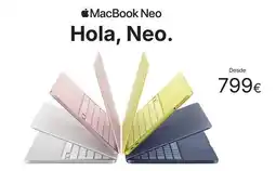 Ecomputer Macbook neo hola, neo oferta