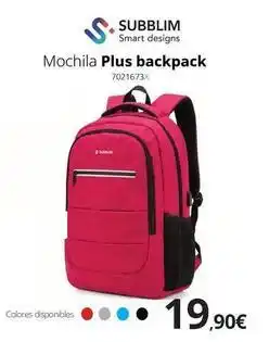 Subblim - mochila plus backpack