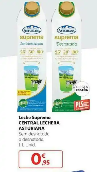 Alcampo Leche Suprema Central Lechera Asturiana oferta