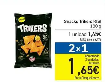 Carrefour Snacks Trikers Risi oferta