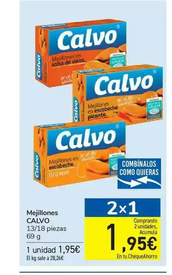Carrefour Mejillones Calvo oferta