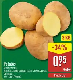 ALDI Patatas oferta