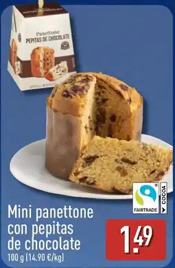 ALDI Mini panettone con pepitas de chocolate oferta