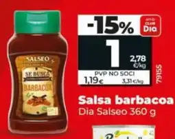 Dia Salsa barbacoa oferta