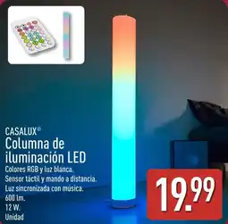 ALDI Casalux columna de iluminación led oferta