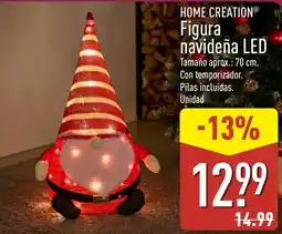 ALDI Home Creation figura navideña led oferta