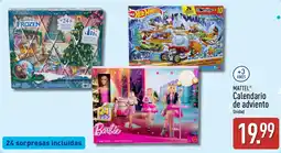 ALDI Mattel Calendario de adviento oferta
