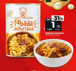Dia Dia Al Punto fabada asturiana oferta