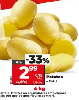 Dia Ara patates oferta