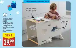 ALDI Home Creation Torre multifunción con pizarra oferta