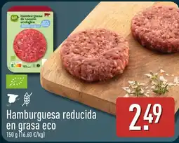 ALDI Hamburguesa reducida en grasa eco oferta