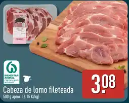 ALDI Cabeza de lomo fileteada oferta