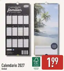 ALDI Calendario 2027 oferta