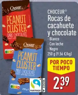 ALDI Choceur Rocas de cacahuate y chocolate oferta