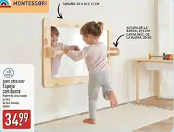 ALDI Home Creation Espejo con barra oferta