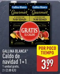 ALDI Gallina Blanca Caldo de navidad oferta
