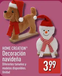 ALDI Home Creation decoración navideña oferta