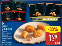 ALDI Special croquetas oferta