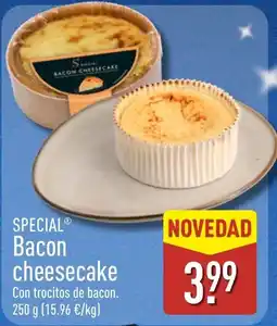 ALDI Special bacon cheesecake oferta