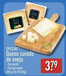 ALDI Special queso curado de oveja oferta