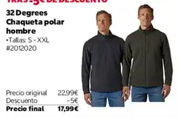 Costco 32 Degrees chaqueta polar hombre oferta