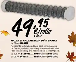 BigMat Bigmat malla st galvanizada 50/14 oferta