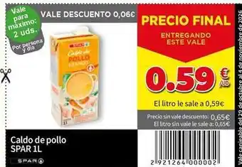 Spar - caldo de pollo
