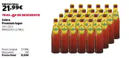 Costco Cobra premium lager oferta