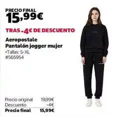Costco Aeropostale pantalon jogger mujer oferta