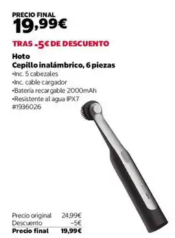 Costco Cepillo inalámbrico oferta