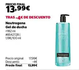 Costco Neutrogena - gel de ducha oferta