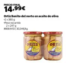 Costco Ortiz - bonito del norte en aceite de oliva oferta