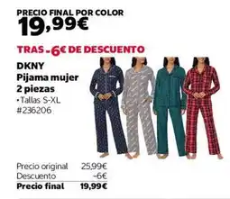 Costco Dkny - pijama mujer 2 piezas oferta