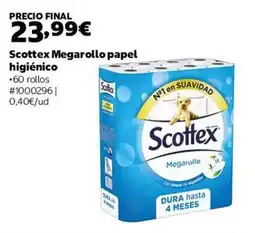 Costco Scottex - megarollo papel higienico oferta